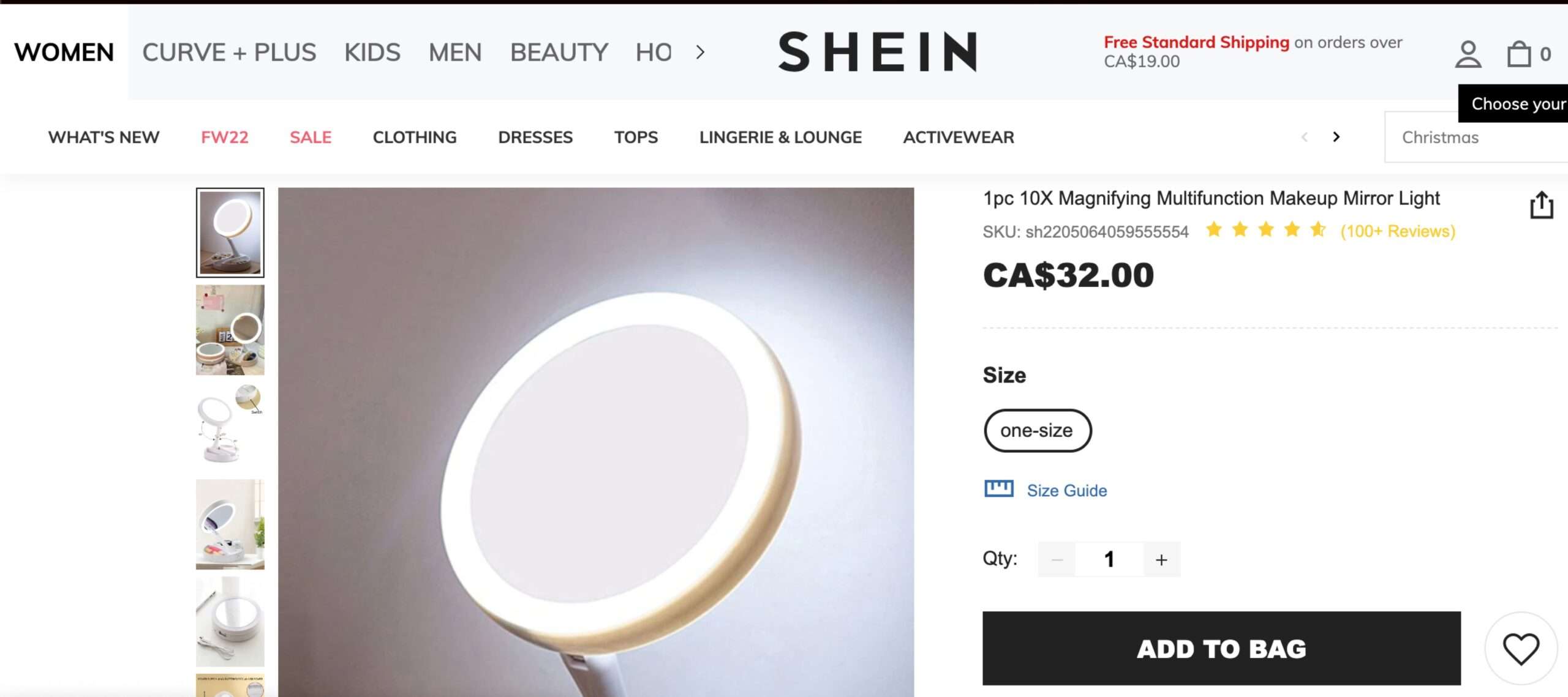 shein mirror